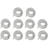 Патч-корд CCA (10шт) RJ-45 (m)-RJ-45 (m) cat5E 10м стандартный (BULK)