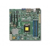 Материнская Плата SuperMicro MBD-X11SSH-LN4F-O Soc-1151 iC236 mATX 4xDDR4 8xSATA3 SATA RAID i210AT 4xGgbEth Ret