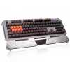 Клавиатура A4Tech B740A серебристый/черный USB Gamer LED