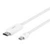 Кабель Display Port Belkin F2CD077YW2M-APL DisplayPort mini (m)/HDMI (m) 2м