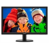 Монитор 23.6" Philips 243V5LSB/62(10) Black WLED, 1920x1080, 5ms, 250 cd/m2, 1000:1 (DCR 10M:1), D-Sub, vesa
