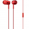 Гарнитура SONY MDREX150APR.E вкладыши, цвет красный