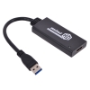Кабель-адаптер USB3.0 --> HDMI ORIENT C024, для подключения HDMI TV/монитора/проектора к USB, макс.разр.1920x1080 (USB2.0 800x600) (30024)