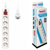 Сетевой фильтр Buro 600SH-3-W 3м (6 розеток) белый