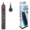 Сетевой фильтр Buro 600SH-5-B 5м (6 розеток) черный