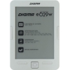 Digma e629w <White>  (6",mono,1024x758,4Gb,FB2/PDF/DJVU/RTF/CHM/EPUB/JPG/BMP, microSDHC,USB2.0)