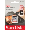 Флеш карта SDHC 16Gb Class10 Sandisk SDSDUNC-016G-GN6IN Ultra 80