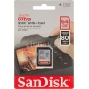 Флеш карта SDXC 64Gb Class10 Sandisk SDSDUNC-064G-GN6IN Ultra 80