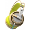 Наушники с микрофоном Steelseries Siberia 200 Gaia Green зеленый/бежевый 1.8м мониторы оголовье (51137)