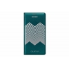 Чехол (флип-кейс) Samsung для Samsung Galaxy S5 Flip Wallet Nicholas Kirkwood Shevron зеленый (EF-WG900RKEGRU)