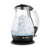 Чайник электрический Vitek VT-1105-02 1.7л. 2200Вт серебристый (корпус: стекло) (1105-VT-02)
