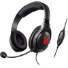 Наушники с микрофоном Creative Sound Blaster Blaze черный/красный 2.5м мониторы оголовье (70GH032000000)