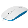 Мышка USB OPTICAL NETSPRINTER MM-440 WH/BLUE 52443 DEFENDER Проводная оптическая мышь NetSprinter MM-440 белый+голубой,3кнопки,1000 dpi