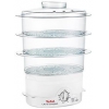 Пароварка Tefal VC100630 3ярус. 900Вт белый (2820100630)
