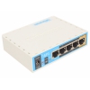 Маршрутизатор MikroTik RB952Ui-5ac2nD hAP ac lite  with 650MHz CPU, 64MB RAM, 5xLAN, built-in 2.4Ghz 802.11b/g/n two chain wireless with integrated an