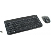 Gembird KBS-7004  Black (Кл-ра,FM,USB+Мышь 3кн,Roll,FM,USB)