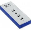 iconBIT FTB 4U 6QC <FT-0037C> Зарядное устройство USB (Вх.AC100-240V,  Вых.DC5V/9V/12V,  4xUSB  2.4A)