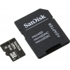 SanDisk Ultra <SDSDQL-016G-R35A> microSDHC Memory Card 16Gb Class10 UHS-I  U1+microSD-->SD Adapter