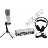 M-Audio Vocal Studio Pro (II)для записи музыки и вокала(конденс.микрофон+аудиоинтерфейс  M-Track USB+студ.наушники)