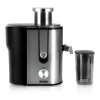 Соковыжималка BBK JC060-H02 600Вт, 2 скорости, резервуар для сока: 0.45 л, плавный запуск двигателя, черный/металлик