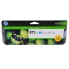 Картридж HP CN626AE (HP 971XL) для HP Officejet Pro X476dw/X576dw/X451dw/X551dw. Голубой. 6600 страниц.