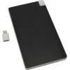 Внешний аккумулятор KS-is Power Bank KS-277 Black (microUSB 1А, 6000mAh,  1 адаптер, Li-Ion)