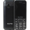 QUMO Push 250Dual Black (QuadBand, 2.4" 320x240, GSM+BT,  microSD,  0.3Mpx,  63г)