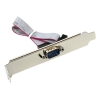 Планка портов в корпус 1xCOM DB9 Male, Orient  <C097> oem (30097)