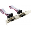 Планка портов в корпус 2xCOM DB9 Male, Orient  <C088> oem (27888)
