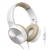 Наушники накладные Pioneer SE-MJ722T-T 1.2м белый/золотистый проводные (оголовье)
