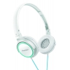 Наушники мониторы Pioneer SE-MJ512-GW 1.2м зеленый/белый проводные (оголовье)