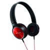 Наушники мониторы Pioneer SE-MJ522-R 1.2м красный/черный проводные (оголовье)