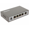 Сетевой коммутатор FE-104POE-S 5 портов 10/100 Мбит/с (IEEE802.3u 100BaseTX) из них 4 c поддержкой PoE (IEEE802.3at) до 15,4Вт на порт (HI POE), Сумма