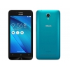 Смартфон Asus Zenfone Go ZC451TG 8Gb синий моноблок 3G 2Sim 4.5" 480x854 Android 5.1 5Mpix WiFi BT GPS GSM900/1800 GSM1900 TouchSc MP3 FM A-GPS microSDXC max64Gb (90AZ00S4-M00050)