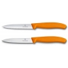 Набор ножей кухон. Victorinox Swiss Classic (6.7796.L9B) компл.:2шт оранжевый блистер