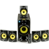 Колонки Dialog Progressive AP-510 BLACK 5.1, 13W+5*3W RMS, Bluetooth, USB