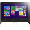 19,5" Моноблок Lenovo C260 [57331758] (HD+) Celeron J1800 (2.41Ghz)/4Gb/500Gb/DVD-RW/CR/Wi-Fi/cam/Black/DOS
