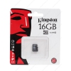 Память Kingston (microSDHC) 16 Gb class 2/4 SDC4/16GBSP