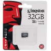 Память Kingston (microSDHC) 32 Gb class UHS-l (10+) SDC10G2/32GBSP