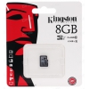 Память Kingston (microSDHC) 8 Gb class UHS-l SDC10G2/8GBSP