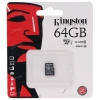 Память Kingston (microSDXC) 64 Gb class UHS-l (10+) SDC10G2/64GBSP