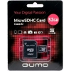 Память QUMO (microSDHC) 32 Gb class UHS-l (10+)