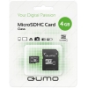 Память QUMO (microSDHC) 4 Gb class 4/6