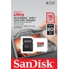 Память SanDisk (MicroSDHC) ULTRA 16 Gb class 10 R 80 MB/s