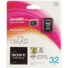 Память Sony (MicroSDHC) 32 Gb 4 class