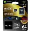 Память Sony (MicroSDXC) 64 Gb class UHS-I (U3)