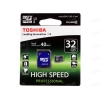 Память Toshiba (MicroSDHC) 32 Gb class UHS-I