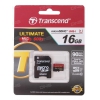 Память Transcend (MicroSDHC) 16 Gb 600x Ultimate class UHS-I