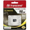 Память Transcend (MicroSDHC) 16 Gb class 10