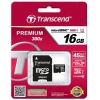 Память Transcend (MicroSDHC) 16 Gb class UHS-I
